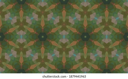 Geometric design, Mosaic of a vector kaleidoscope, abstract Mosaic Background, colorful Futuristic Background, geometric Triangular Pattern. Mosaic texture. Stained glass effect. EPS 10 Vector