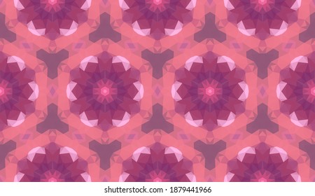 Geometric design, Mosaic of a vector kaleidoscope, abstract Mosaic Background, colorful Futuristic Background, geometric Triangular Pattern. Mosaic texture. Stained glass effect. EPS 10 Vector
