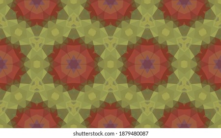 Geometric design, Mosaic of a vector kaleidoscope, abstract Mosaic Background, colorful Futuristic Background, geometric Triangular Pattern. Mosaic texture. Stained glass effect. EPS 10 Vector