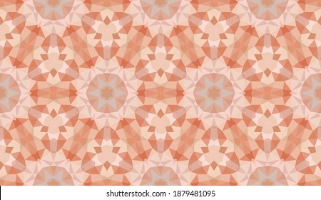 Geometric design, Mosaic of a vector kaleidoscope, abstract Mosaic Background, colorful Futuristic Background, geometric Triangular Pattern. Mosaic texture. Stained glass effect. EPS 10 Vector