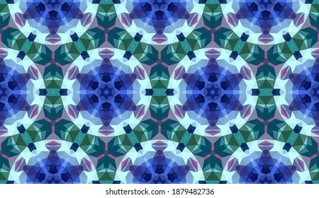 Geometric design, Mosaic of a vector kaleidoscope, abstract Mosaic Background, colorful Futuristic Background, geometric Triangular Pattern. Mosaic texture. Stained glass effect. EPS 10 Vector