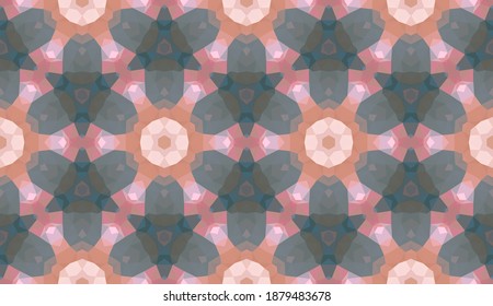 Diseño geométrico, mosaico de un kaleidoscopio vector, fondo mosaico abstracto, fondo futurista colorido, patrón triangular geométrico. Textura mosaica. Efecto de vidrio manchado. Vector EPS 10