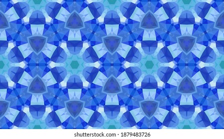 Diseño geométrico, mosaico de un kaleidoscopio vector, fondo mosaico abstracto, fondo futurista colorido, patrón triangular geométrico. Textura mosaica. Efecto de vidrio manchado. Vector EPS 10