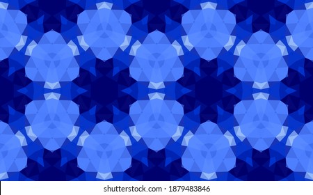 Geometric design, Mosaic of a vector kaleidoscope, abstract Mosaic Background, colorful Futuristic Background, geometric Triangular Pattern. Mosaic texture. Stained glass effect. EPS 10 Vector