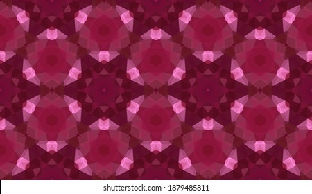 Diseño geométrico, mosaico de un kaleidoscopio vector, fondo mosaico abstracto, fondo futurista colorido, patrón triangular geométrico. Textura mosaica. Efecto de vidrio manchado. Vector EPS 10