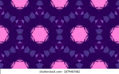 Diseño geométrico, mosaico de un kaleidoscopio vector, fondo mosaico abstracto, fondo futurista colorido, patrón triangular geométrico. Textura mosaica. Efecto de vidrio manchado. Vector EPS 10