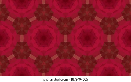 Geometric design, Mosaic of a vector kaleidoscope, abstract Mosaic Background, colorful Futuristic Background, geometric Triangular Pattern. Mosaic texture. Stained glass effect. EPS 10 Vector