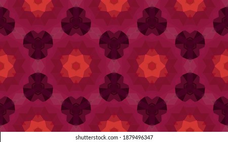 Geometric design, Mosaic of a vector kaleidoscope, abstract Mosaic Background, colorful Futuristic Background, geometric Triangular Pattern. Mosaic texture. Stained glass effect. EPS 10 Vector