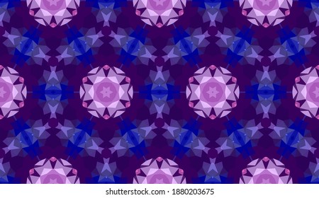 Geometric design, Mosaic of a vector kaleidoscope, abstract Mosaic Background, colorful Futuristic Background, geometric Triangular Pattern. Mosaic texture. Stained glass effect. EPS 10 Vector