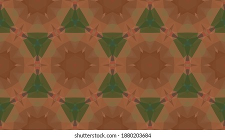 Geometric design, Mosaic of a vector kaleidoscope, abstract Mosaic Background, colorful Futuristic Background, geometric Triangular Pattern. Mosaic texture. Stained glass effect. EPS 10 Vector