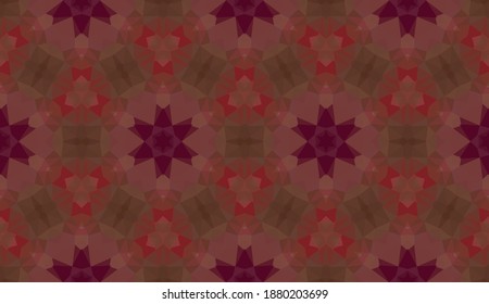 Geometric design, Mosaic of a vector kaleidoscope, abstract Mosaic Background, colorful Futuristic Background, geometric Triangular Pattern. Mosaic texture. Stained glass effect. EPS 10 Vector