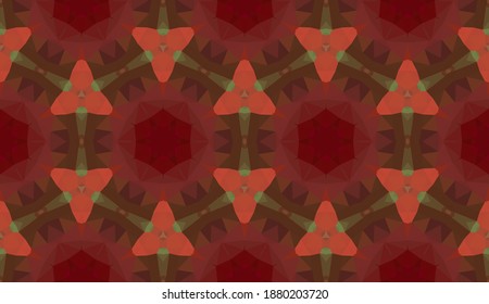 Geometric design, Mosaic of a vector kaleidoscope, abstract Mosaic Background, colorful Futuristic Background, geometric Triangular Pattern. Mosaic texture. Stained glass effect. EPS 10 Vector