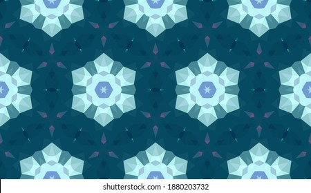 Diseño geométrico, mosaico de un kaleidoscopio vector, fondo mosaico abstracto, fondo futurista colorido, patrón triangular geométrico. Textura mosaica. Efecto de vidrio manchado. Vector EPS 10