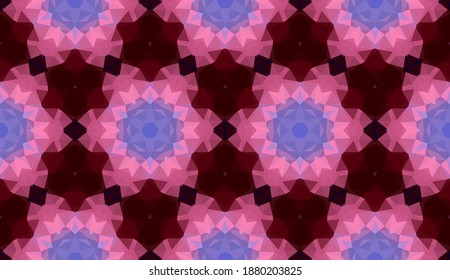 Geometric design, Mosaic of a vector kaleidoscope, abstract Mosaic Background, colorful Futuristic Background, geometric Triangular Pattern. Mosaic texture. Stained glass effect. EPS 10 Vector