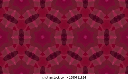 Geometric design, Mosaic of a vector kaleidoscope, abstract Mosaic Background, colorful Futuristic Background, geometric Triangular Pattern. Mosaic texture. Stained glass effect. EPS 10 Vector