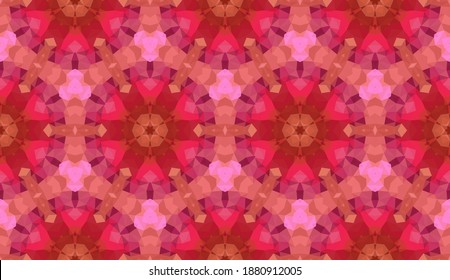 Diseño geométrico, mosaico de un kaleidoscopio vector, fondo mosaico abstracto, fondo futurista colorido, patrón triangular geométrico. Textura mosaica. Efecto de vidrio manchado. Vector EPS 10