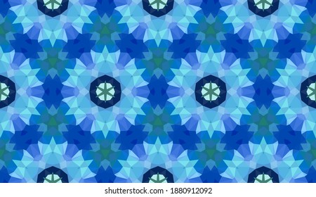 Geometric design, Mosaic of a vector kaleidoscope, abstract Mosaic Background, colorful Futuristic Background, geometric Triangular Pattern. Mosaic texture. Stained glass effect. EPS 10 Vector