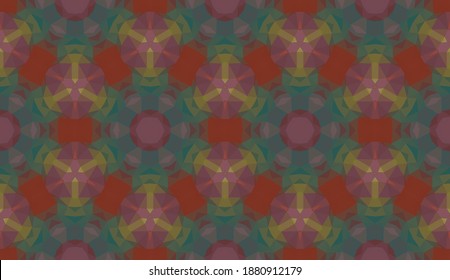 Geometric design, Mosaic of a vector kaleidoscope, abstract Mosaic Background, colorful Futuristic Background, geometric Triangular Pattern. Mosaic texture. Stained glass effect. EPS 10 Vector