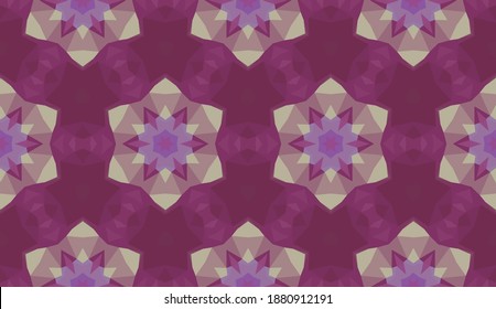 Geometric design, Mosaic of a vector kaleidoscope, abstract Mosaic Background, colorful Futuristic Background, geometric Triangular Pattern. Mosaic texture. Stained glass effect. EPS 10 Vector