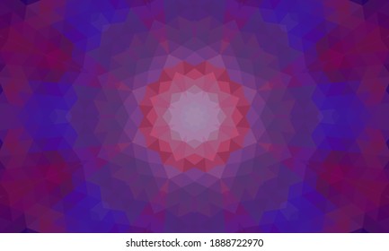 Geometric design, Mosaic of a vector kaleidoscope, abstract Mosaic Background, colorful Futuristic Background, geometric Triangular Pattern. Mosaic texture. Stained glass effect. EPS 10 Vector