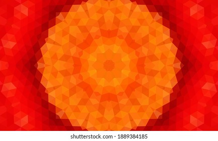 Geometric design, Mosaic of a vector kaleidoscope, abstract Mosaic Background, colorful Futuristic Background, geometric Triangular Pattern. Mosaic texture. Stained glass effect. EPS 10 Vector