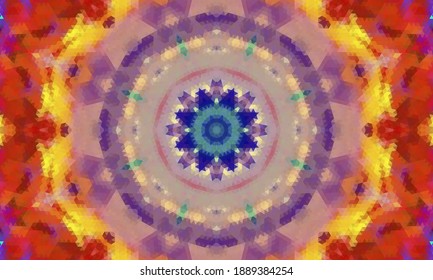 Geometric design, Mosaic of a vector kaleidoscope, abstract Mosaic Background, colorful Futuristic Background, geometric Triangular Pattern. Mosaic texture. Stained glass effect. EPS 10 Vector