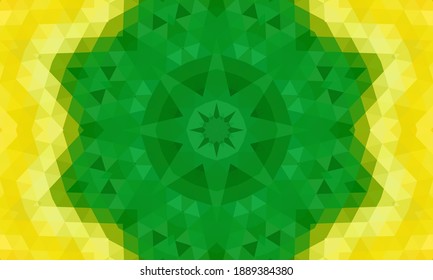 Geometric design, Mosaic of a vector kaleidoscope, abstract Mosaic Background, colorful Futuristic Background, geometric Triangular Pattern. Mosaic texture. Stained glass effect. EPS 10 Vector