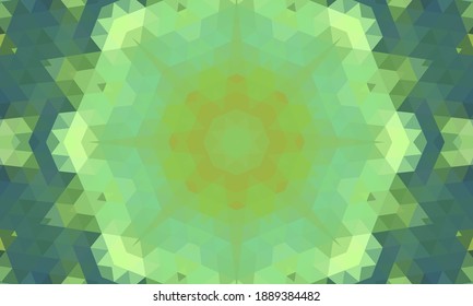 Geometric design, Mosaic of a vector kaleidoscope, abstract Mosaic Background, colorful Futuristic Background, geometric Triangular Pattern. Mosaic texture. Stained glass effect. EPS 10 Vector