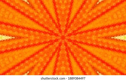 Geometric design, Mosaic of a vector kaleidoscope, abstract Mosaic Background, colorful Futuristic Background, geometric Triangular Pattern. Mosaic texture. Stained glass effect. EPS 10 Vector