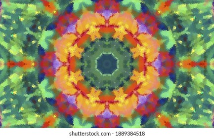 Geometric design, Mosaic of a vector kaleidoscope, abstract Mosaic Background, colorful Futuristic Background, geometric Triangular Pattern. Mosaic texture. Stained glass effect. EPS 10 Vector