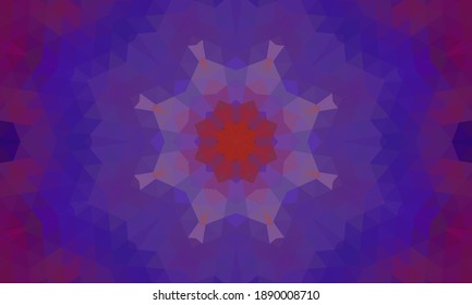Geometric design, Mosaic of a vector kaleidoscope, abstract Mosaic Background, colorful Futuristic Background, geometric Triangular Pattern. Mosaic texture. Stained glass effect. EPS 10 Vector