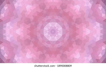 Geometric design, Mosaic of a vector kaleidoscope, abstract Mosaic Background, colorful Futuristic Background, geometric Triangular Pattern. Mosaic texture. Stained glass effect. EPS 10 Vector