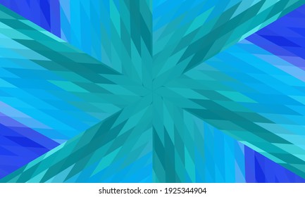 Geometric design, Mosaic of a vector kaleidoscope, abstract Mosaic Background, colorful Futuristic Background, geometric Triangular Pattern. Mosaic texture. Stained glass effect. EPS 10 Vector