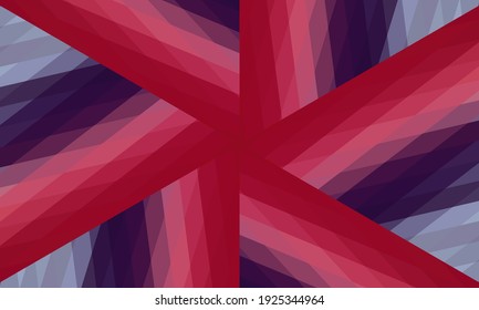 Geometric design, Mosaic of a vector kaleidoscope, abstract Mosaic Background, colorful Futuristic Background, geometric Triangular Pattern. Mosaic texture. Stained glass effect. EPS 10 Vector