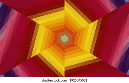 Geometric design, Mosaic of a vector kaleidoscope, abstract Mosaic Background, colorful Futuristic Background, geometric Triangular Pattern. Mosaic texture. Stained glass effect. EPS 10 Vector