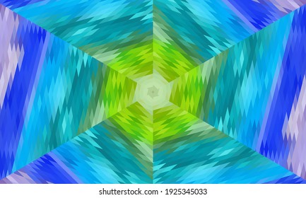 Geometric design, Mosaic of a vector kaleidoscope, abstract Mosaic Background, colorful Futuristic Background, geometric Triangular Pattern. Mosaic texture. Stained glass effect. EPS 10 Vector