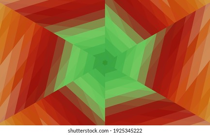 Geometric design, Mosaic of a vector kaleidoscope, abstract Mosaic Background, colorful Futuristic Background, geometric Triangular Pattern. Mosaic texture. Stained glass effect. EPS 10 Vector
