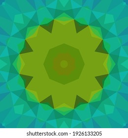 Geometric design, Mosaic of a vector kaleidoscope, abstract Mosaic Background, colorful Futuristic Background, geometric Triangular Pattern. Mosaic texture. Stained glass effect. Vector.