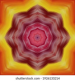 Geometric design, Mosaic of a vector kaleidoscope, abstract Mosaic Background, colorful Futuristic Background, geometric Triangular Pattern. Mosaic texture. Stained glass effect. Vector.