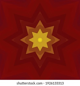 Diseño geométrico, mosaico de un kaleidoscopio vector, fondo mosaico abstracto, fondo futurista colorido, patrón triangular geométrico. Textura mosaica. Efecto de vidrio manchado. Vector.