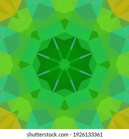 Geometric design, Mosaic of a vector kaleidoscope, abstract Mosaic Background, colorful Futuristic Background, geometric Triangular Pattern. Mosaic texture. Stained glass effect. Vector.