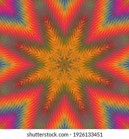 Diseño geométrico, mosaico de un kaleidoscopio vector, fondo mosaico abstracto, fondo futurista colorido, patrón triangular geométrico. Textura mosaica. Efecto de vidrio manchado. Vector.