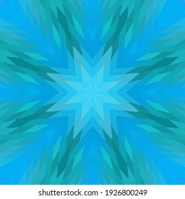 Diseño geométrico, mosaico de un kaleidoscopio vector, fondo mosaico abstracto, fondo futurista colorido, patrón triangular geométrico. Textura mosaica. Efecto de vidrio manchado. 10 Vector EPS.