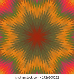 Diseño geométrico, mosaico de un kaleidoscopio vector, fondo mosaico abstracto, fondo futurista colorido, patrón triangular geométrico. Textura mosaica. Efecto de vidrio manchado. 10 Vector EPS.