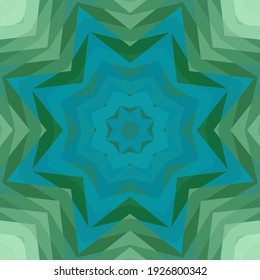 Diseño geométrico, mosaico de un kaleidoscopio vector, fondo mosaico abstracto, fondo futurista colorido, patrón triangular geométrico. Textura mosaica. Efecto de vidrio manchado. 10 Vector EPS.