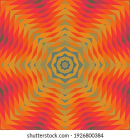 Diseño geométrico, mosaico de un kaleidoscopio vector, fondo mosaico abstracto, fondo futurista colorido, patrón triangular geométrico. Textura mosaica. Efecto de vidrio manchado. 10 Vector EPS.