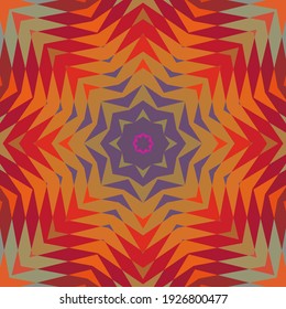 Diseño geométrico, mosaico de un kaleidoscopio vector, fondo mosaico abstracto, fondo futurista colorido, patrón triangular geométrico. Textura mosaica. Efecto de vidrio manchado. 10 Vector EPS.