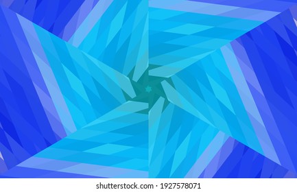 Geometric design, Mosaic of a vector kaleidoscope, abstract Mosaic Background, colorful Futuristic Background, geometric Triangular Pattern. Mosaic texture. Stained glass effect. Vector.