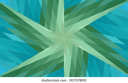 Diseño geométrico, mosaico de un kaleidoscopio vector, fondo mosaico abstracto, fondo futurista colorido, patrón triangular geométrico. Textura mosaica. Efecto de vidrio manchado. Vector.