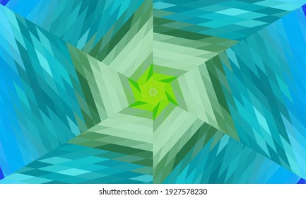 Geometric design, Mosaic of a vector kaleidoscope, abstract Mosaic Background, colorful Futuristic Background, geometric Triangular Pattern. Mosaic texture. Stained glass effect. Vector.